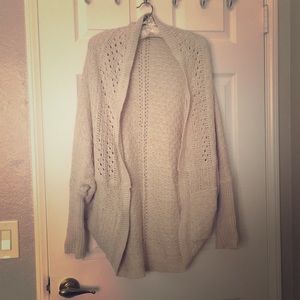 Knit cocoon sweater